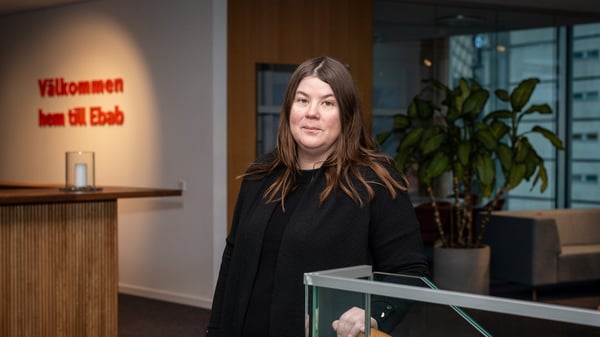 Jubilaren Åsa Bergqvists resa på Ebab inleddes 2007