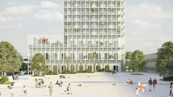 Stockholmshems nya landmärke i Skärholmen